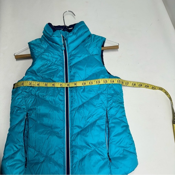 IVIVVA Turquoise Puffer Vest SIZE 10 - Picture 4 of 6
